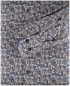Preview: Casa Moda Premium Modern Fit Langarmhemd Stretch blau braun Paisleys Print