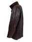 Preview: Bugatti Long Lederjacke CANADIAN in dunkelbraun mit separater Weste
