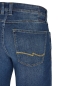 Preview: Hattric Jeans Bermuda Stretch mittelblau Denim mit Saumumschlag