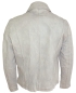 Preview: bruno banani Body Fit Lederjacke Vintage Modell Magnus in taupe