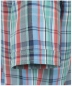 Preview: Casa Moda Casual Fit Kurzarmhemd Karo in blau rot grün