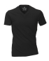 Preview: Doppelpack Baileys V-Ausschnitt Shirt Stretch in schwarz