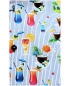 Preview: Armas Comfort Fit Kurzarmhemd Cocktail beige weiß blau multicolor