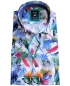 Preview: Armas Comfort Fit Kurzarmhemd weiss multicolor Floralprint