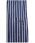 Preview: Armas Langarmhemd Comfort Fit blau weiss Streifen Floralpatches