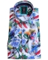 Preview: Armas Langarmhemd Comfort Fit weiss multicolor Print Floralmotive