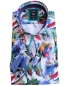Preview: Armas Langarmhemd Comfort Fit weiss multicolor Print Floralmotive