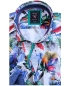 Preview: Armas Langarmhemd Comfort Fit weiss multicolor Print Floralmotive