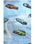 Preview: Armas Langarmhemd Comfort Fit hellblau multicolor Print Oldtimer Autos