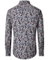 Preview: Casa Moda Casual Fit Langarmhemd blau multicolor Print Floral