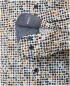 Preview: Casa Moda Casual Fit Langarmhemd beige multicolor Print Tupfen ÄL 72cm