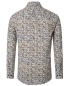 Preview: Casa Moda Casual Fit Langarmhemd beige multicolor Print Tupfen ÄL 72cm