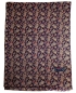 Preview: Hemley exklusiver Seidenschal dunkelblau multicolor Paisleysdesign