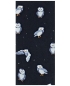 Preview: von Jungfeld 1 Paar Socken dunkelblau Icons Schneeeule