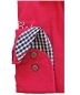 Preview: Marvelis Freizeithemd Langarm in rot marine weiss
