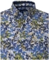 Preview: REDMOND Langarmhemd Comfort Fit grün multicolor Print Floral