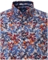 Preview: REDMOND Langarmhemd Comfort Fit rot multicolor Print Floral