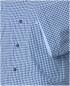 Preview: REDMOND Kurzarmhemd blau Kleinkaro Casual Comfort Fit
