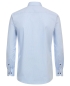 Preview: REDMOND Langarmhemd Modern Fit hellblau Struktur