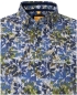 Preview: REDMOND Langarmhemd Modern Fit grün multicolor Print Floral