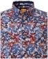 Preview: REDMOND Langarmhemd Modern Fit rot multicolor Print Floral