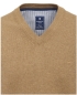 Preview: REDMOND V-Neck Pullover Comfort Fit in beige