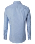 Preview: Venti Modern Fit Langarmhemd hellblau Hahnentritt Doppelkragen ÄL 72cm