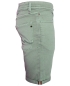 Preview: Hattric Jeans Bermuda Stretch grün Denim mit Saumumschlag