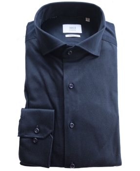 eterna Premium 1863 Modern Fit Langarmhemd Feinjersey in dunkelblau