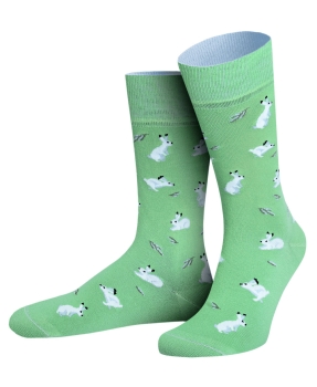 von Jungfeld 1 Paar Socken Animal Lovers Motiv Bunny
