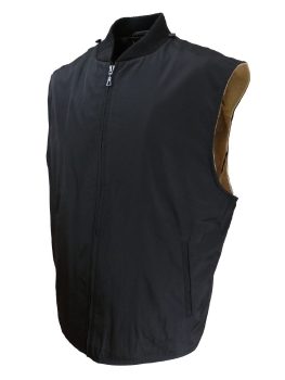 Bugatti Long Lederjacke CANADIAN in dunkelbraun mit separater Weste