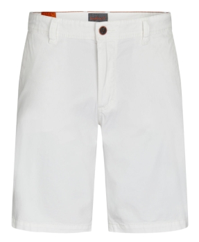 Hattric Chino Bermuda Twill Stretch in weiss