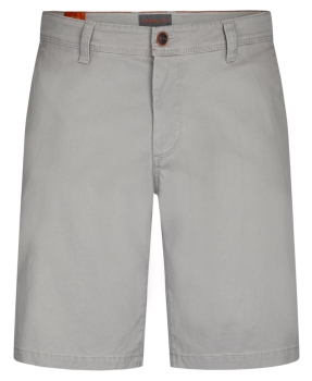 Hattric Chino Bermuda Twill Stretch in hellgrau