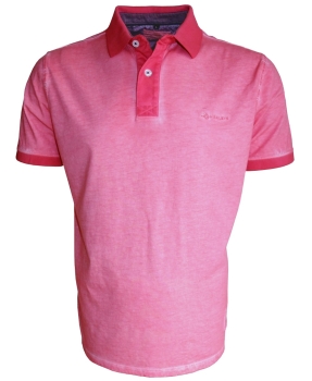 Baileys Polo Shirt Vintage in hellrot rot