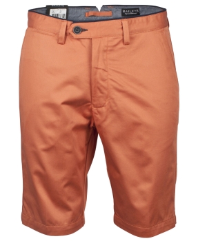 Baileys Chino Bermuda Flatfront in orange