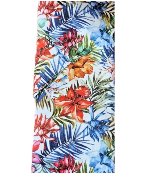Armas Comfort Fit Kurzarmhemd weiss multicolor Floralprint