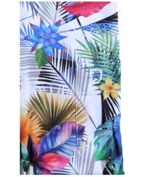 Armas Comfort Fit Kurzarmhemd weiss multicolor Floralprint