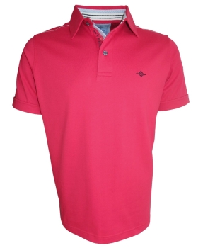 Baileys Polo Shirt Portland in rot mit Sticklabel