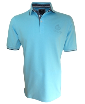 Baileys Polo Shirt aquamarin mit Logostickerei