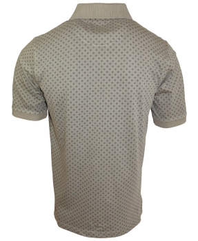 Baileys Poloshirt Premium Vintage in taupe blau