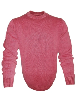 Baileys Rundhals Pullover in beere