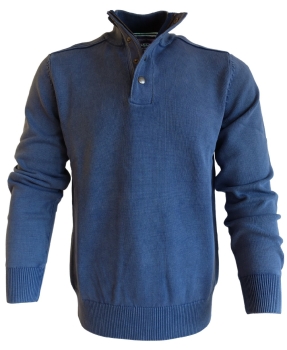 Baileys modischer Stehkragen Pullover in indigo