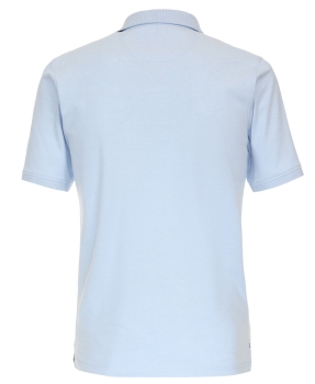 Casamoda Sport Polo Shirt Stretch in hellblau