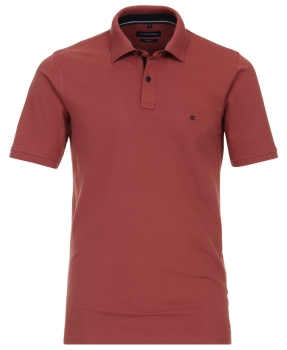 Casamoda Sport Polo Shirt Stretch in beere rot