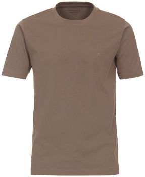 Casamoda Rundhals T-Shirt in beige braun