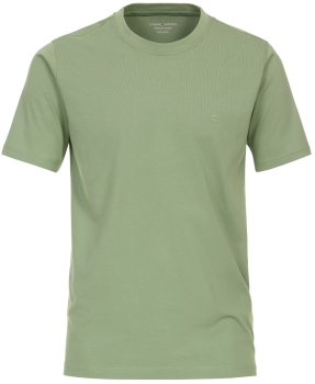 Casamoda Rundhals T-Shirt in lindgrün