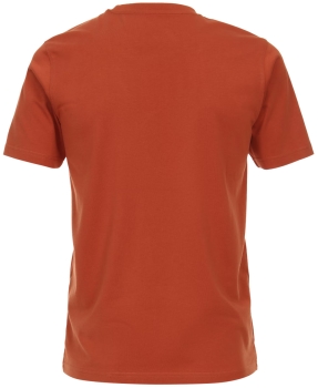 Casamoda Rundhals T-Shirt in orange rost