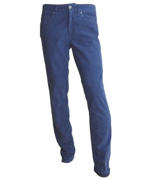 Giordano Jeans Five Pocket Feincord blau