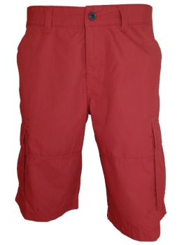 Hattric Freizeit Short in rot mit 6 Taschen