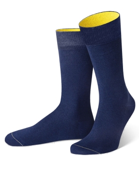 von Jungfeld 1 Paar Herrensocken Lima in royalblau